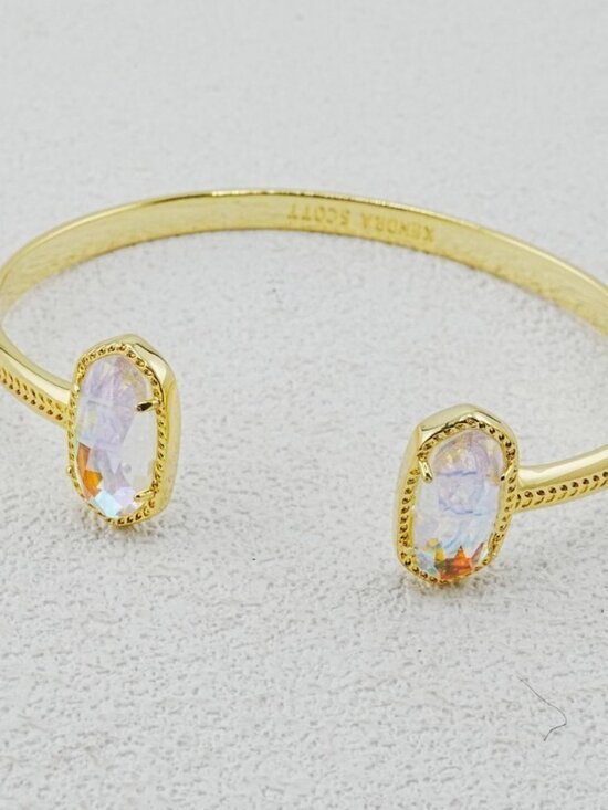 Kendra Scott Jewelry - Kendra Scott Oval White AB Bangle